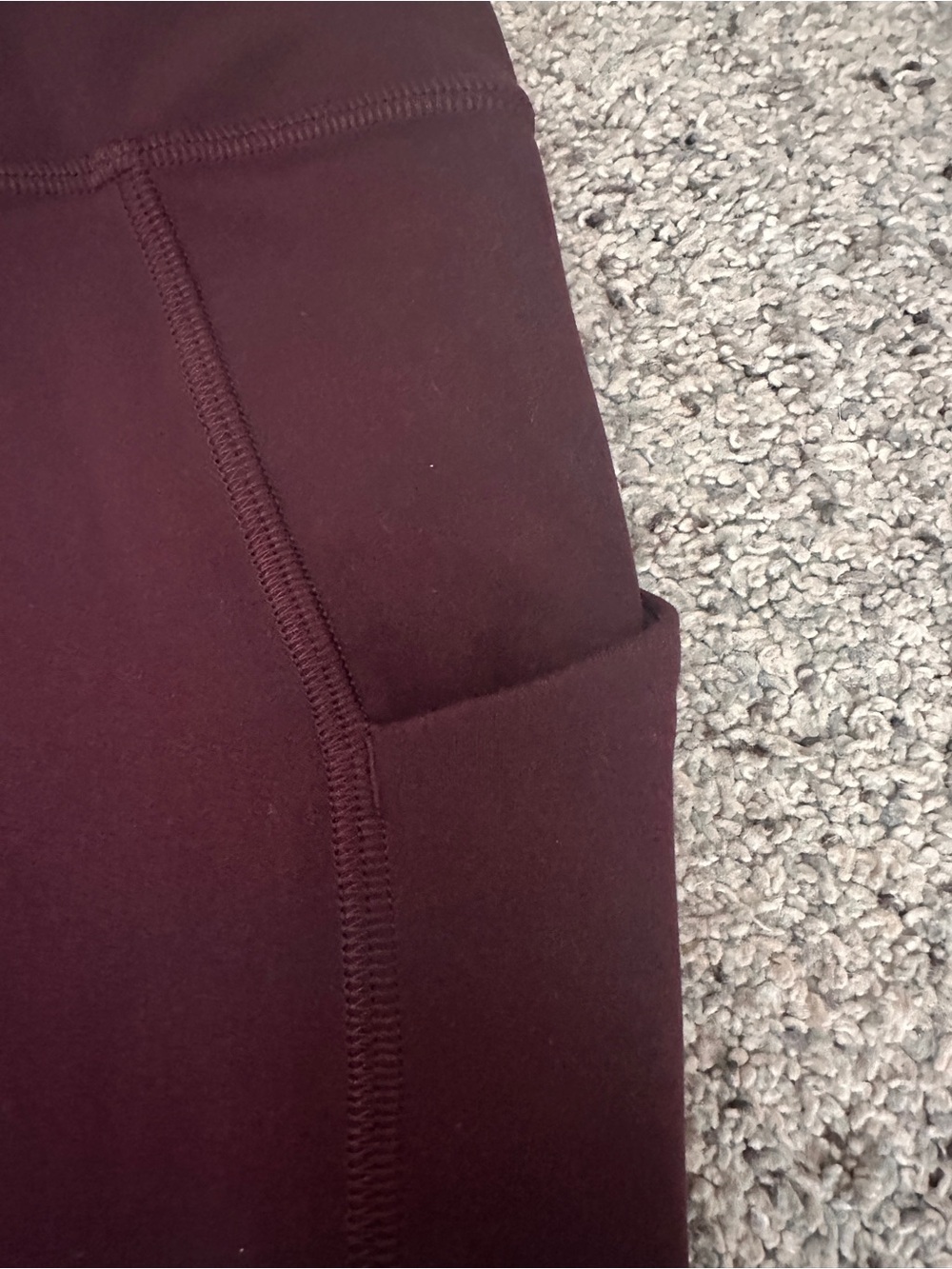 Lululemon Align High-Rise Pant with Pockets 25” Black Plum Size 12 - Picture 3 of 6